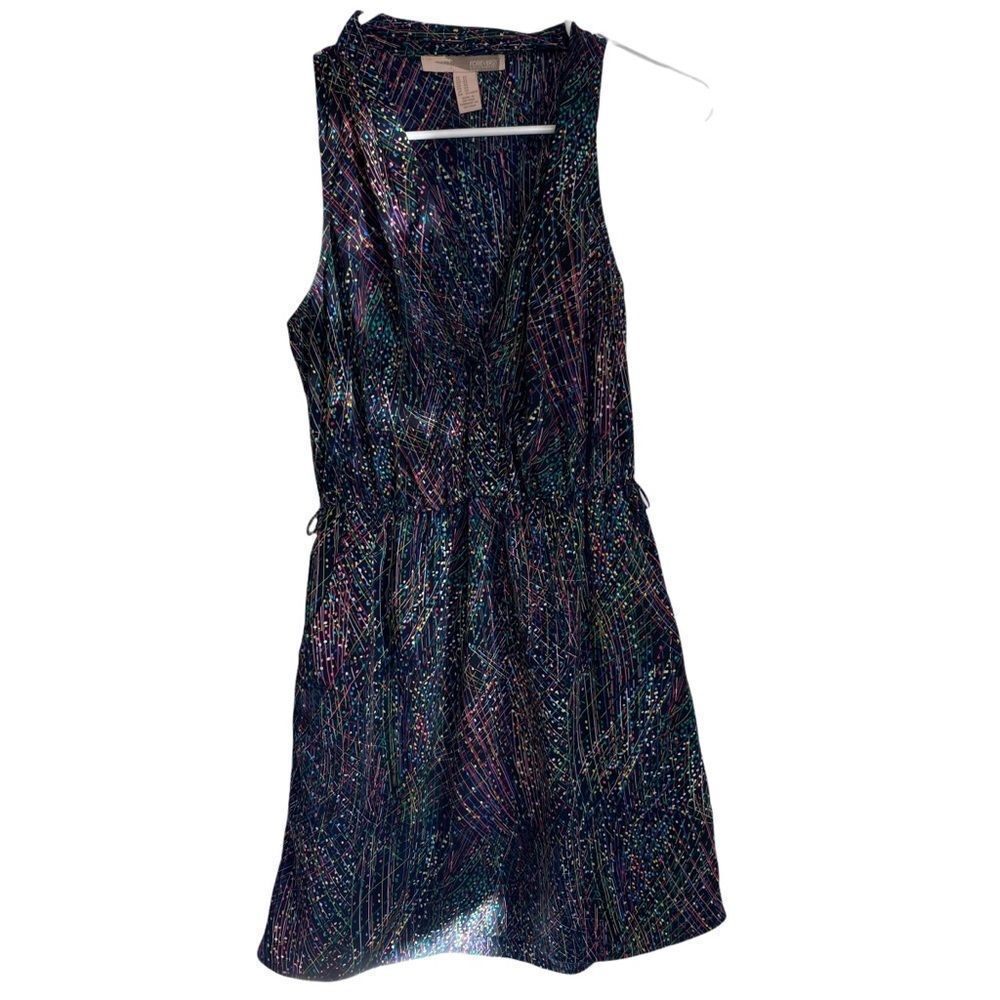 Forever 21 Contemporary Multi Color‎ Dots Dress Sz XS